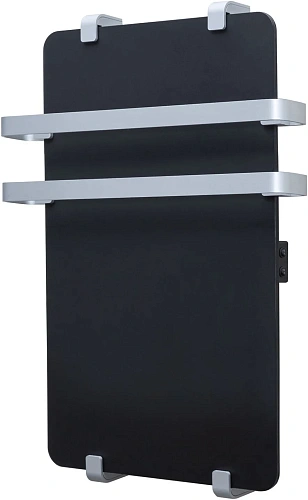 Полотенцесушитель электрический Allen Brau Infinity 60x44 00325621 с рейлингом 2.0 и креплением, серебро брашированное Полотенцесушитель электрический Allen Brau Infinity 60x44 00325621 с рейлингом 2.0 и креплением, серебро брашированное