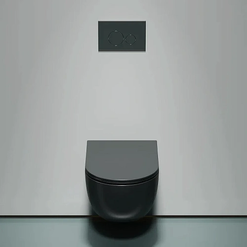 Унитаз подвесной Ceramica Nova MODENA CN6063MDH Темный Антрацит матовый Унитаз подвесной Ceramica Nova MODENA CN6063MDH Темный Антрацит матовый