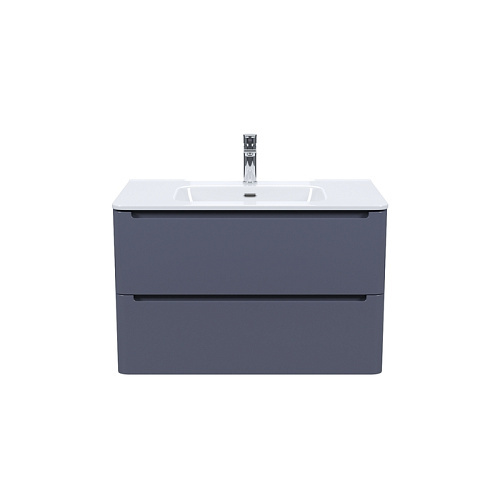 Тумба с раковиной IDDIS Edifice (EDI80D0i95K) подвесная, 80 см, темно-серый Тумба с раковиной IDDIS Edifice (EDI80D0i95K) подвесная, 80 см, темно-серый