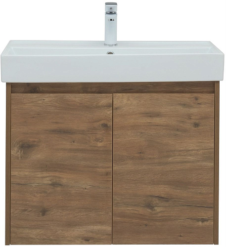 Тумба под раковину Aquanet Nova Lite 75 дуб рустикальный (2 дверцы) 00298852 Тумба под раковину Aquanet Nova Lite 75 дуб рустикальный (2 дверцы) 00298852