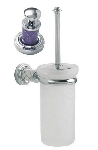 Ершик для унитаза Boheme MURANO 10913-V-CR CHROME (фиолетовое) Ершик для унитаза Boheme MURANO 10913-V-CR CHROME (фиолетовое)
