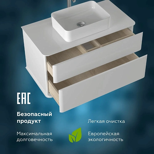 Тумба под раковину PRATO Рим т18-100 233 03-18100-00 00 БЕЛ белый Тумба под раковину PRATO Рим т18-100 233 03-18100-00 00 БЕЛ белый