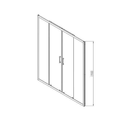 Душевая дверь Vincea Alpha VDS-3AL2170CL, 1700, хром, стекло прозрачное VDS-3AL2180CL Душевая дверь Vincea Alpha VDS-3AL2170CL, 1700, хром, стекло прозрачное VDS-3AL2180CL