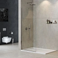 Душевая перегородка CEZARES LIBERTA-L-1-TB-90-C-Cr 90см стекло прозрачное, профиль хром Душевая перегородка CEZARES LIBERTA-L-1-TB-90-C-Cr 90см стекло прозрачное, профиль хром