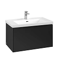 Тумба под раковину Villeroy & Boch Subway 3.0 Volcano Black / Volcano Black C57301VL Тумба под раковину Villeroy & Boch Subway 3.0 Volcano Black / Volcano Black C57301VL