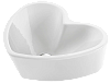 Картинка анонса товара «раковина sanita luxe love is white lovslwb03»