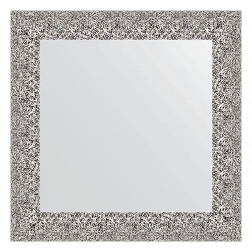 Зеркало в багетной раме Evoform Definite BY 3151 70 x 70 см, чеканка серебряная Зеркало в багетной раме Evoform Definite BY 3151 70 x 70 см, чеканка серебряная