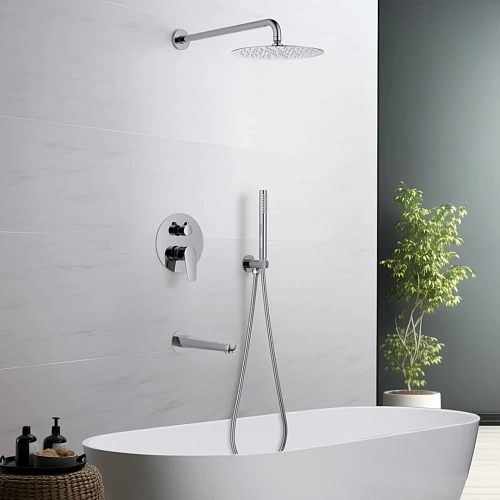 Душевая система Aquatek БЕТТА AQ1173CR Хром Душевая система Aquatek БЕТТА AQ1173CR Хром