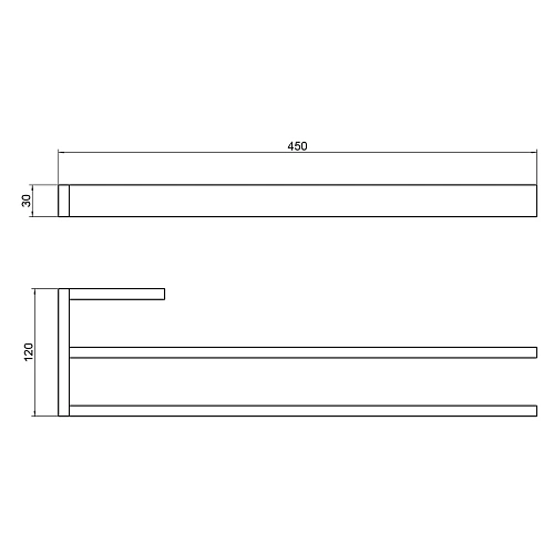 Полотенцедержатель Timo Petruma 15252/17 золото матовое Полотенцедержатель Timo Petruma 15252/17 золото матовое