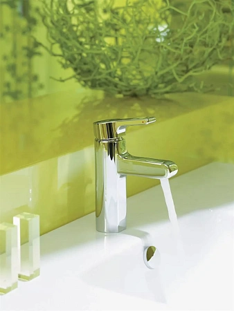 Смеситель для раковины Jacob Delafon Singulier E10860-CP с донным клапаном Смеситель для раковины Jacob Delafon Singulier E10860-CP с донным клапаном