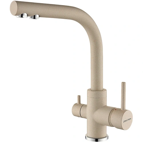 Смеситель для кухни Paulmark ESSEN бежевый Es213011-BE Смеситель для кухни Paulmark ESSEN бежевый Es213011-BE