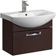 Тумба под раковину Aquaton Ария 65 темно-коричневая 1A134001AA430 Тумба под раковину Aquaton Ария 65 темно-коричневая 1A134001AA430