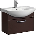 Тумба под раковину Aquaton Ария 65 темно-коричневая 1A134001AA430 Тумба под раковину Aquaton Ария 65 темно-коричневая 1A134001AA430