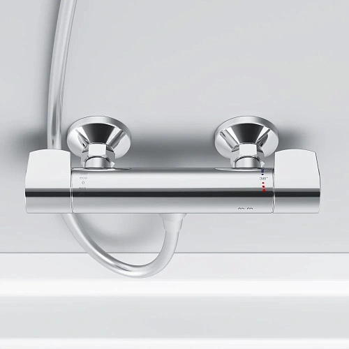 Смеситель для душа AM.PM X-Joy F85A40000 с термостатом, хром Смеситель для душа AM.PM X-Joy F85A40000 с термостатом, хром