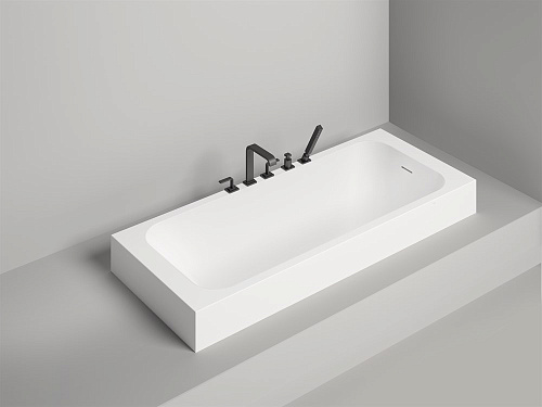 Ванна из искусственного камня Salini ORLANDO KIT 170х80 102116MN Ванна из искусственного камня Salini ORLANDO KIT 170х80 102116MN