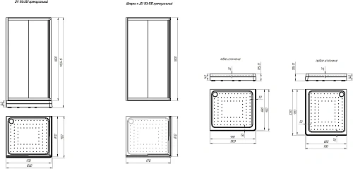 Душевой поддон Radomir Дрим 90х100 1-11-0-2-0-121 правый, прямоугольный поддон с каркасом и сифоном Душевой поддон Radomir Дрим 90х100 1-11-0-2-0-121 правый, прямоугольный поддон с каркасом и сифоном