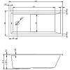 Акриловая ванна Riho Lusso BA1200500000000 170х80 Акриловая ванна Riho Lusso BA1200500000000 170х80