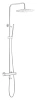 Душевая система Boheme UNO 468-T-MW с термостатом Matt White