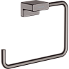 Картинка анонса товара «полотенцедержатель hansgrohe addstoris 41754340, шлифованный черный хром»