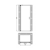 Душевая дверь BERGES LEGOS LS-1 800 062020 Душевая дверь BERGES LEGOS LS-1 800 062020