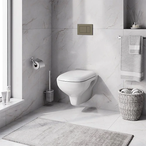 Комплект унитаза AM.PM Like IS3801700 с инсталляцией, сиденьем микролифт и клавишей смыва хром Комплект унитаза AM.PM Like IS3801700 с инсталляцией, сиденьем микролифт и клавишей смыва хром