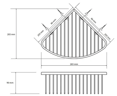 Мыльница Bemeta Coral 158208312 Мыльница Bemeta Coral 158208312