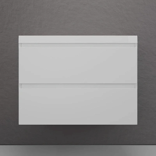 Тумба под раковину Style Line Манхэттен 80 см ЛС-00002359 подвесная, белый матовый Тумба под раковину Style Line Манхэттен 80 см ЛС-00002359 подвесная, белый матовый