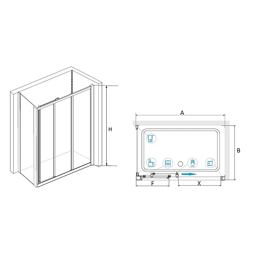 Душевой уголок RGW CL-40-1 (CL-11 + Z-060-1) 040940140-011 Душевой уголок RGW CL-40-1 (CL-11 + Z-060-1) 040940140-011