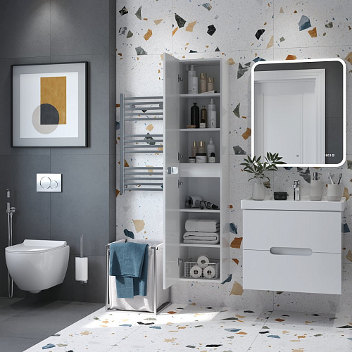 Шкаф-пенал BRIZ Пола п6-35 универсальный 236 04-06035-00 00 БЕЛ белый Шкаф-пенал BRIZ Пола п6-35 универсальный 236 04-06035-00 00 БЕЛ белый