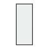 Картинка анонса товара «боковая стенка grossman style 200.k33.05.90.21.00 (90x195) черный матовый, стекло прозрачное»