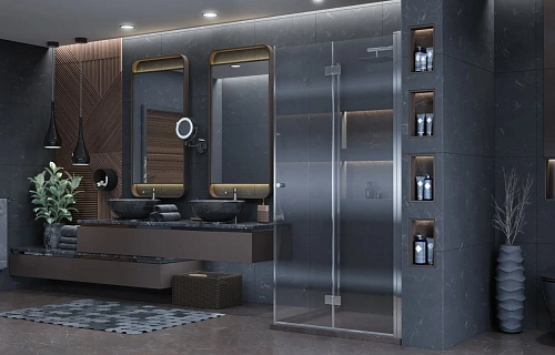 Душевой уголок Ambassador Diamond 12011109 (900x900x2000) Душевой уголок Ambassador Diamond 12011109 (900x900x2000)