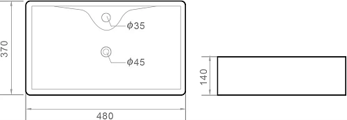 Раковина STWORKI Ольборг OL-01Rb 549751 Раковина STWORKI Ольборг OL-01Rb 549751