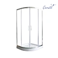 Душевой уголок Ceruttispa VIVA90 без поддона 90x90x195 Душевой уголок Ceruttispa VIVA90 без поддона 90x90x195