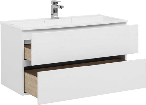 Тумба под раковину Aquanet Алвита 100 белый 00235341 Тумба под раковину Aquanet Алвита 100 белый 00235341