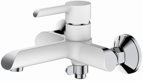 Смеситель для ванны Haiba HB60805-8, белый Смеситель для ванны Haiba HB60805-8, белый