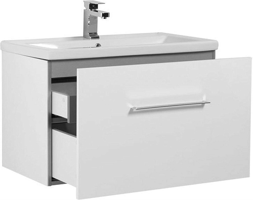 Тумба под раковину Aquanet Порто 80 белый 00195731 Тумба под раковину Aquanet Порто 80 белый 00195731