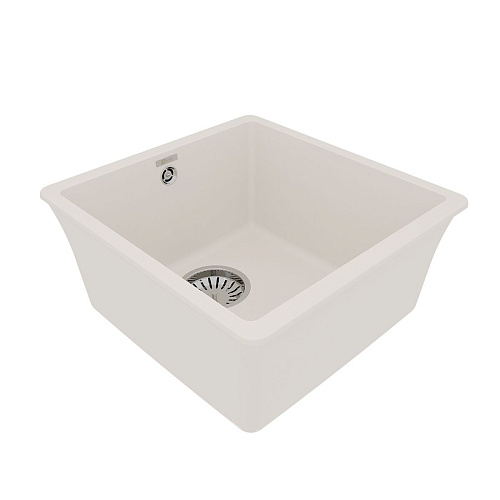 Кухонная мойка Lemark SINARA 400-U встраиваемая снизу из кварцгранита, Жасмин 9910064 Кухонная мойка Lemark SINARA 400-U встраиваемая снизу из кварцгранита, Жасмин 9910064