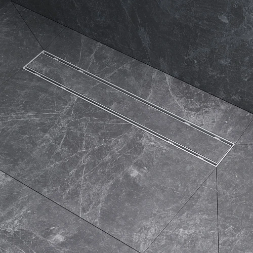 Душевой лоток AM.PM Prime Flow W02SC-U11-050-04SB Flow Tile 50см, сталь матовая Душевой лоток AM.PM Prime Flow W02SC-U11-050-04SB Flow Tile 50см, сталь матовая