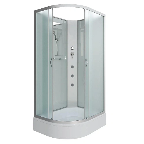 Душевая кабина Niagara Classic NG-33984-14RBKG (900х800х2000) средний поддон (26см) стекло матовое 339844RBKG Душевая кабина Niagara Classic NG-33984-14RBKG (900х800х2000) средний поддон (26см) стекло матовое 339844RBKG