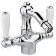 Смеситель для биде Nicolazzi P.M. Blanc 1434CR78 хром, ручка белая керамика Смеситель для биде Nicolazzi P.M. Blanc 1434CR78 хром, ручка белая керамика