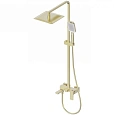 Душевая система Wonzon & Woghand брашированное золото (WW-88047068-BG) Душевая система Wonzon & Woghand брашированное золото (WW-88047068-BG)