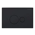 Клавиша смыва BelBagno BB084NERO черная матовая BB084NERO Клавиша смыва BelBagno BB084NERO черная матовая BB084NERO