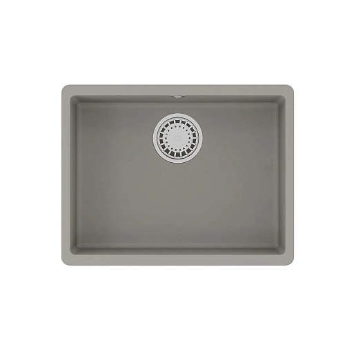 Кухонная мойка Lemark SINARA 540-U встраиваемая снизу из кварцгранита, грей 9910075 Кухонная мойка Lemark SINARA 540-U встраиваемая снизу из кварцгранита, грей 9910075