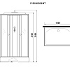 Душевая кабина Niagara Promo P120/90/26Q/MT (1200х900х2150) Душевая кабина Niagara Promo P120/90/26Q/MT (1200х900х2150)