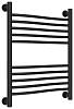 Полотенцесушитель водяной Сунержа Флюид+ 600х500 31-0222-6050 Матовый черный