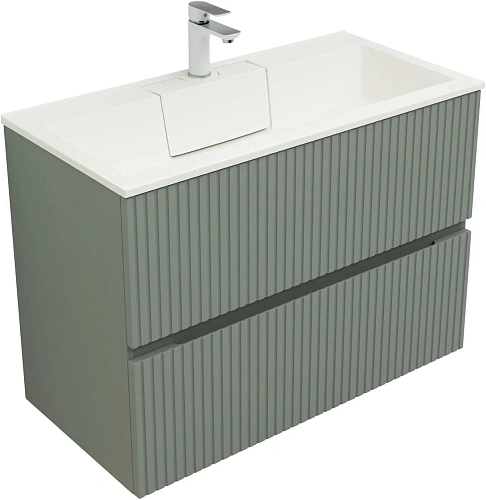 Тумба под раковину Aquanet Джейн 90 мисти грин 00313319 напольная/подвесная Тумба под раковину Aquanet Джейн 90 мисти грин 00313319 напольная/подвесная