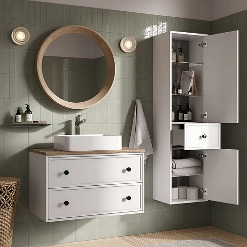 Шкаф-пенал IDDIS Torr (TOR40W0i97) подвесной, 40 см, белый матовый Шкаф-пенал IDDIS Torr (TOR40W0i97) подвесной, 40 см, белый матовый