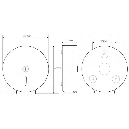 Держатель туалетной бумаги Bemeta 148212055 Держатель туалетной бумаги Bemeta 148212055