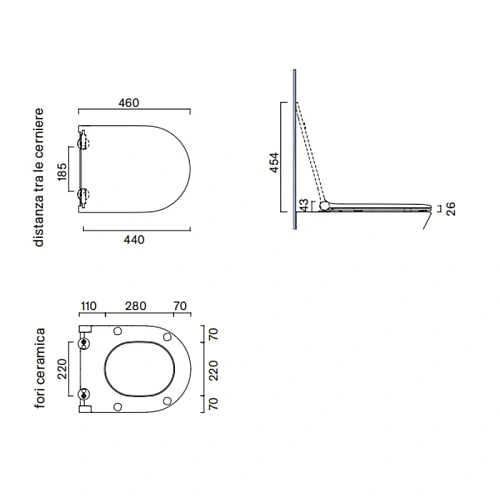 Крышка-сиденье Catalano Sfera/Zero 0551200001 с микролифтом, тонкое, белый глянцевый Крышка-сиденье Catalano Sfera/Zero 0551200001 с микролифтом, тонкое, белый глянцевый