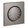 Форсунка боковая GROHE Rainshower F 5 дюймов, темный графит глянец (27251A00) Форсунка боковая GROHE Rainshower F 5 дюймов, темный графит глянец (27251A00)